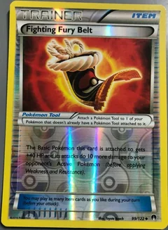 Fighting Fury Belt Reverse Holo 99