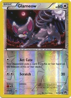 Glameow Reverse Holo 93