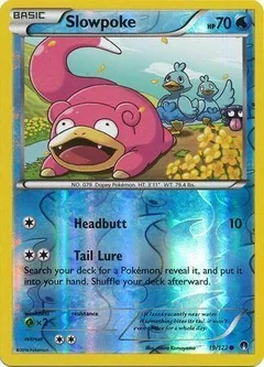Slowpoke Reverse Holo 19