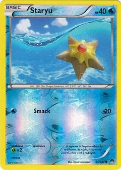 Staryu Reverse Holo 25