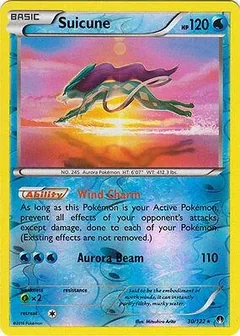 Suicune Reverse Holo 30