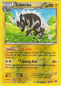 Zebstrika Reverse Holo 49