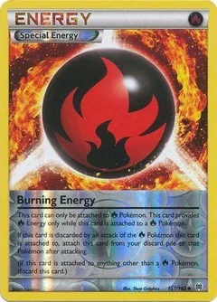 Burning Energy Reverse Holo 151