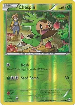 Chespin Reverse Holo 7