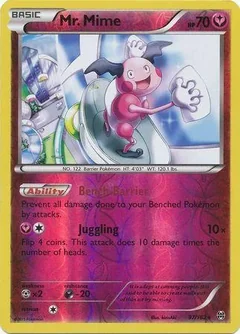 Mr Mime Reverse Holo 97
