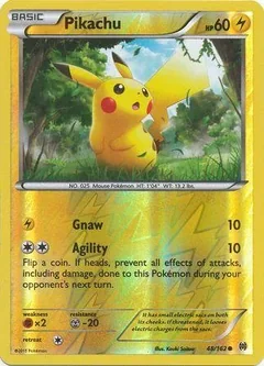 Pikachu Reverse Holo 48