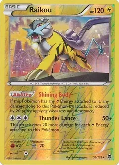 Raikou Reverse Holo 55