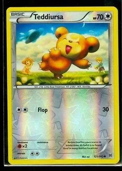 Teddiursa Reverse Holo 121