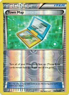 Town Map Reverse Holo 150