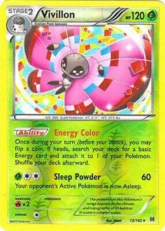 Vivillon Reverse Holo 15