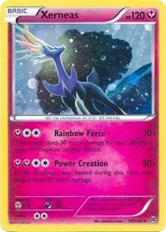 Xerneas Cosmos Holo 107