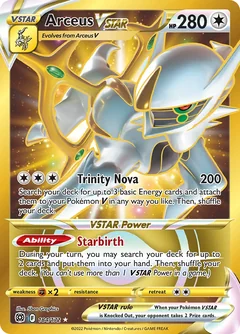 Arceus Vstar 184