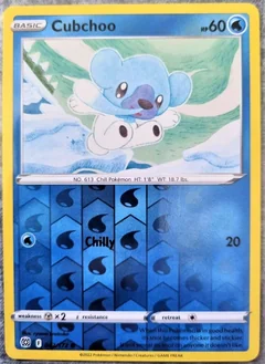 Cubchoo Reverse Holo 42