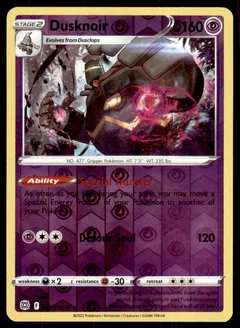 Dusknoir Reverse Holo 62