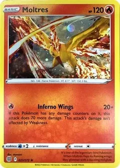 Moltres Cosmos Holo 21