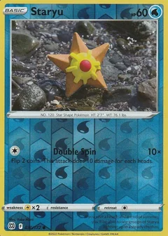 Staryu Reverse Holo 30
