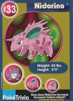 Nidorino 33