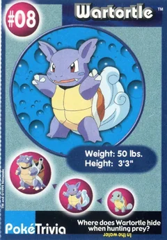 Wartortle 8