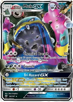Alolan Muk Gx 84