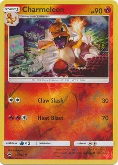 Charmeleon Reverse Holo 19