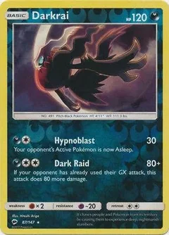 Darkrai Reverse Holo 87
