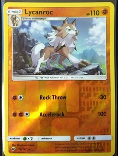 Lycanroc Reverse Holo 76
