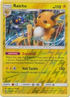 Raichu Reverse Holo 41