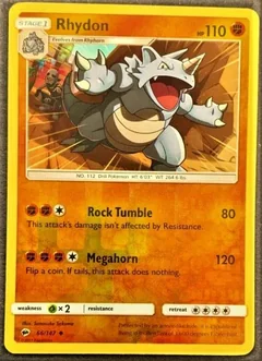 Rhydon Reverse Holo 66