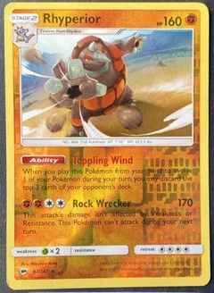 Rhyperior Reverse Holo 67