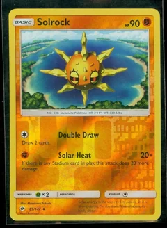 Solrock Reverse Holo 69