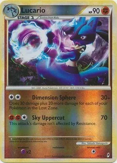 Lucario Reverse Holo 14
