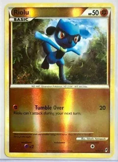 Riolu Reverse Holo 50