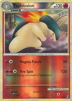 Typhlosion Reverse Holo 35