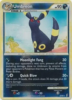 Umbreon Reverse Holo 22