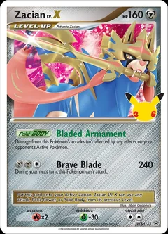 Zacian Lv Swsh135