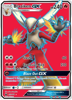 Blaziken Gx 153