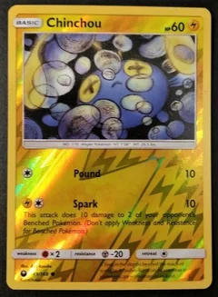 Chinchou Reverse Holo 49