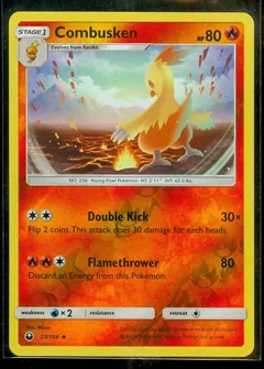 Combusken Reverse Holo 27