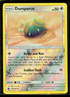 Dunsparce Reverse Holo 110