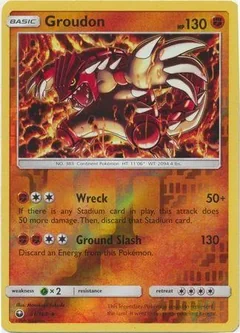 Groudon Reverse Holo 81