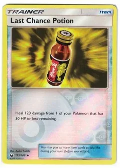 Last Chance Potion Reverse Holo 135