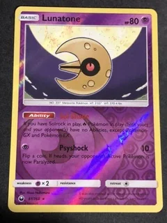 Lunatone Reverse Holo 61