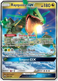 Rayquaza Gx 109