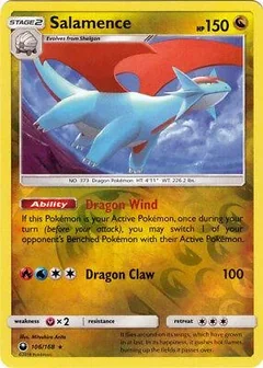 Salamence Reverse Holo 106
