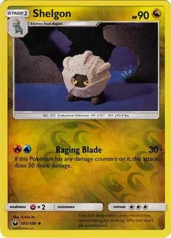 Shelgon Reverse Holo 105