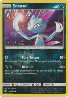 Sneasel Reverse Holo 86
