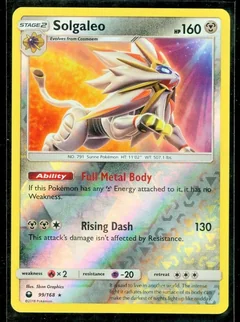 Solgaleo Reverse Holo 99