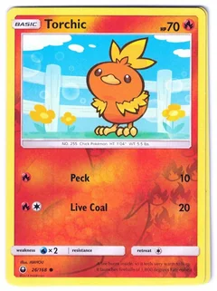 Torchic Reverse Holo 26