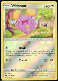 Whismur Reverse Holo 116