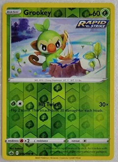 Grookey Reverse Holo 16